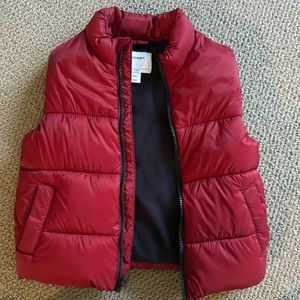 Old Navy boys puffer vest size 5